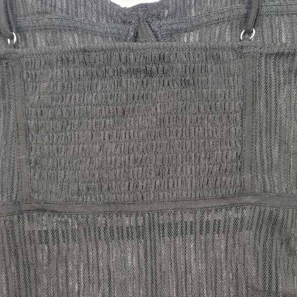 Sheer caged black adjustable strap bodysuit - Picture 5 of 6